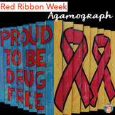 Red Ribbon Week Activity: Proud To Be Drug Free Agamograph