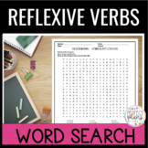 FREE | Reflexive Verbs | Word Search | in Spanish 