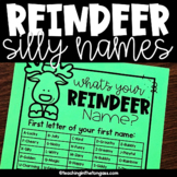 Free Reindeer Names Silly Christmas