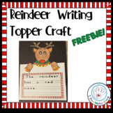FREE Reindeer Writing Topper Coloring Activity for Printab