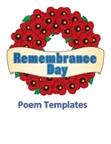 FREE Remembrance Day Poem Templates