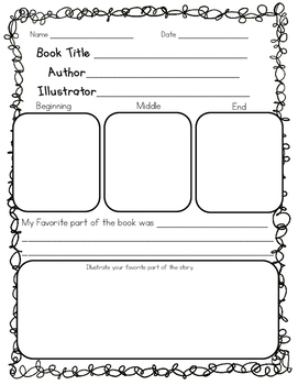 graphic organizer about literature review