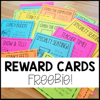 Preview of FREE Reward Coupons for Positive Classroom Management