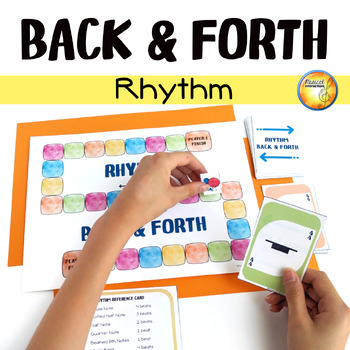 Preview of FREE Rhythm Value Center Game - Rhythm Back & Forth