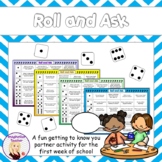 FREE Roll and Ask - Back to School Game