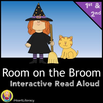 Preview of FREE Room on the Broom Interactive Read Aloud and Writing Activity
