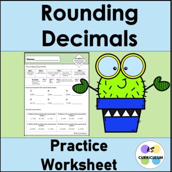 Preview of FREE Rounding Decimals Worksheet