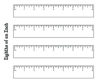 free rulers scaled ready to print by doodletastic tpt