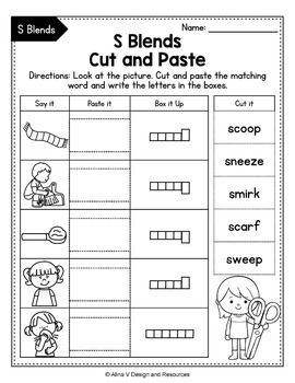 free s blends worksheets r blends activities by alina v design and