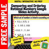 FREE SAMPLE Comparing & Ordering Rational Numbers | Google