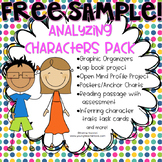 {FREE SAMPLE} Inferring Character Traits Organizer (Analyz