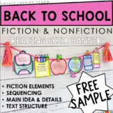 FREE | Meaningful Decor - Back to School - Reading Banner