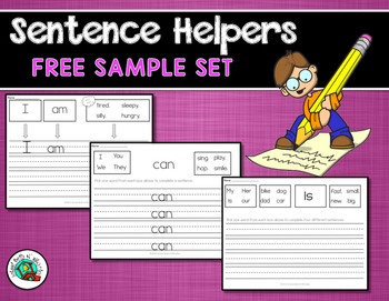 Preview of SENTENCE WRITING FREE
