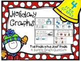 FREE SAMPLE Winter and Christmas Graph Questions with Reco
