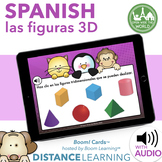 FREE! SPANISH 3D Shapes Boom Cards™ figuras tridimensionales