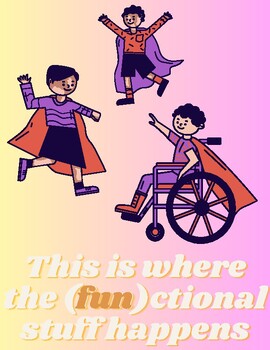 Preview of FREE SPED Disability Poster