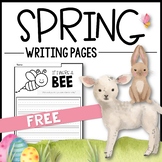 FREE SPRING Writing Pages - Creative Writing Prompts / Dis