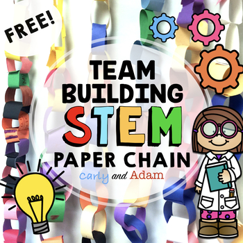 Preview of FREE STEM Activity: Paper Chain STEM Challenge