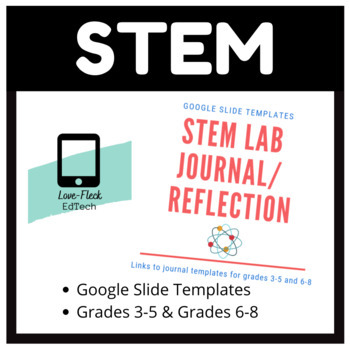 Preview of FREE STEM Lab Journal/Reflection (Google Slides)