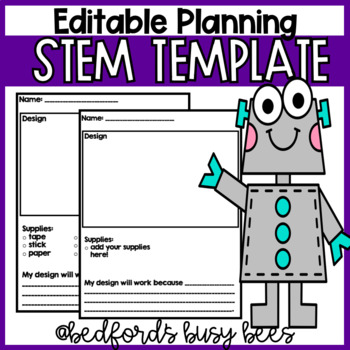Preview of FREE STEM Project Student Planning Template