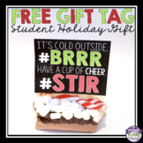 Free Student Christmas Gift Tag - Hot Chocolate Holiday Pr