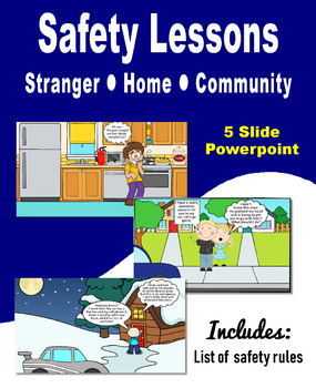Preview of FREE Safety Lessons PowerPoint Freebie