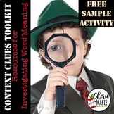 Free Context Clues Toolkit Activities and Posters 3rd & 4t