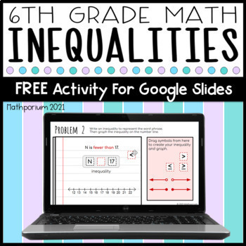 Preview of FREE Sample Inequalities Digital Activity
