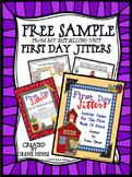 FREE Sample from First Day Jitters ~ Back To School Activity Unit