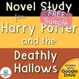 FREE Sample of Novel Study for Harry Potter and the Deathly Hallows