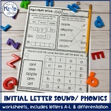 FREE Sample of Phonics/ Letter Sound Worksheet Pack!