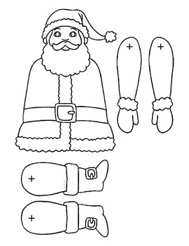 FREE Santa Claus Split Pin Craft by Twinkl Teaching Resources | TpT