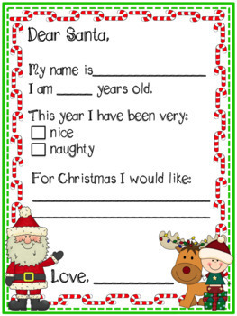 Free Santa Letter Templates By Kindie Buzz 