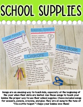 How to Use School Supplies, Back to School