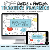 FREE | School-theme Digital Planner UNDATED