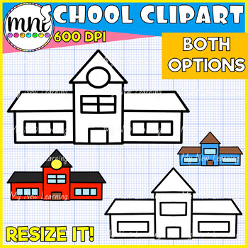 schoolhouse clipart for kids