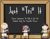 FREE Science Experiment Trifold