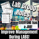 FREE Science Lab Group Roles Cards and Posters - Increase 