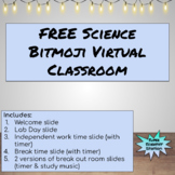 FREE: Science Virtual Bitmoji Classroom Template