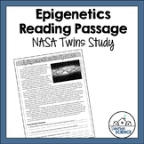 FREE Scientific Literacy Reading Passage: Epigenetics in S