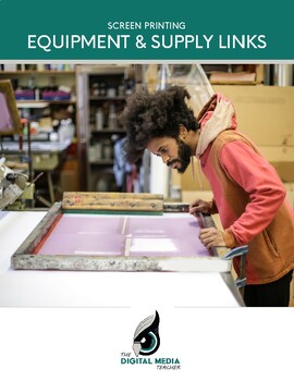 Preview of FREE - Screen Printing Equipment and Supply Lists