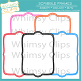 FREE Scribble Frames Clip Art