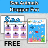 FREE Sea Life Themed Dropper Fun FINE MOTOR Low Prep