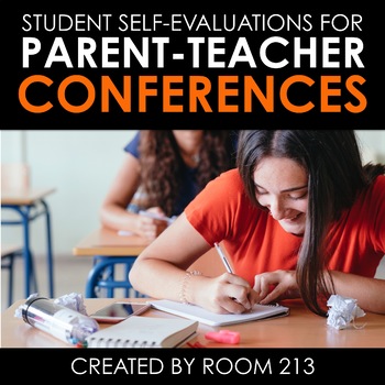 FREE Self Evaluation Forms for Parent Teacher Conferences by Room 213