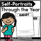 FREE Self Portraits and Name Writing for the Year | Kinder