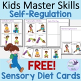 FREE Self-Regulation Sensory Diet Cards