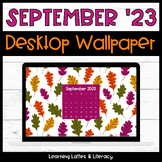 FREE September 2023 Fall Pumpkins and Leaves Wallpaper Com