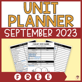 FREE September Daily Planner | 30 Days of Activities | Pre