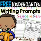 FREE September Writing Prompts for Kindergarten to Second Grade