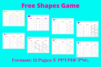 Preview of FREE Shapes Game.